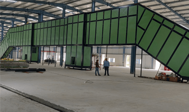 Fully Automatic Powder Coating Plant for 6m long Insulated Sandwich Panels